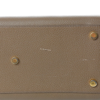 Saint Laurent Grained Calfskin Large Sac De Jour Taupe 12 of 16