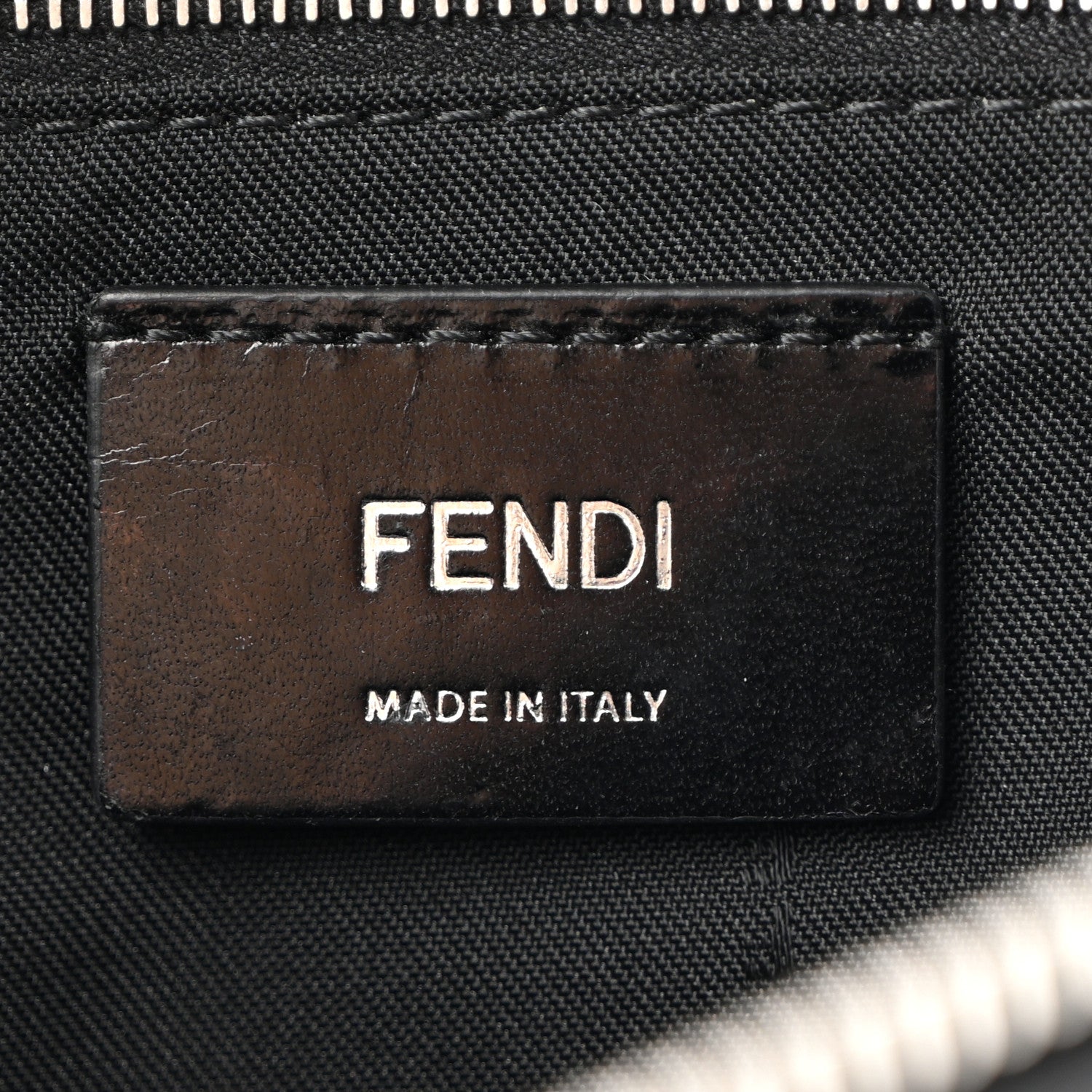 Fendi Vitello Grace Light Century Devil Eyes Belt Bag Black Rosso 6 of 12