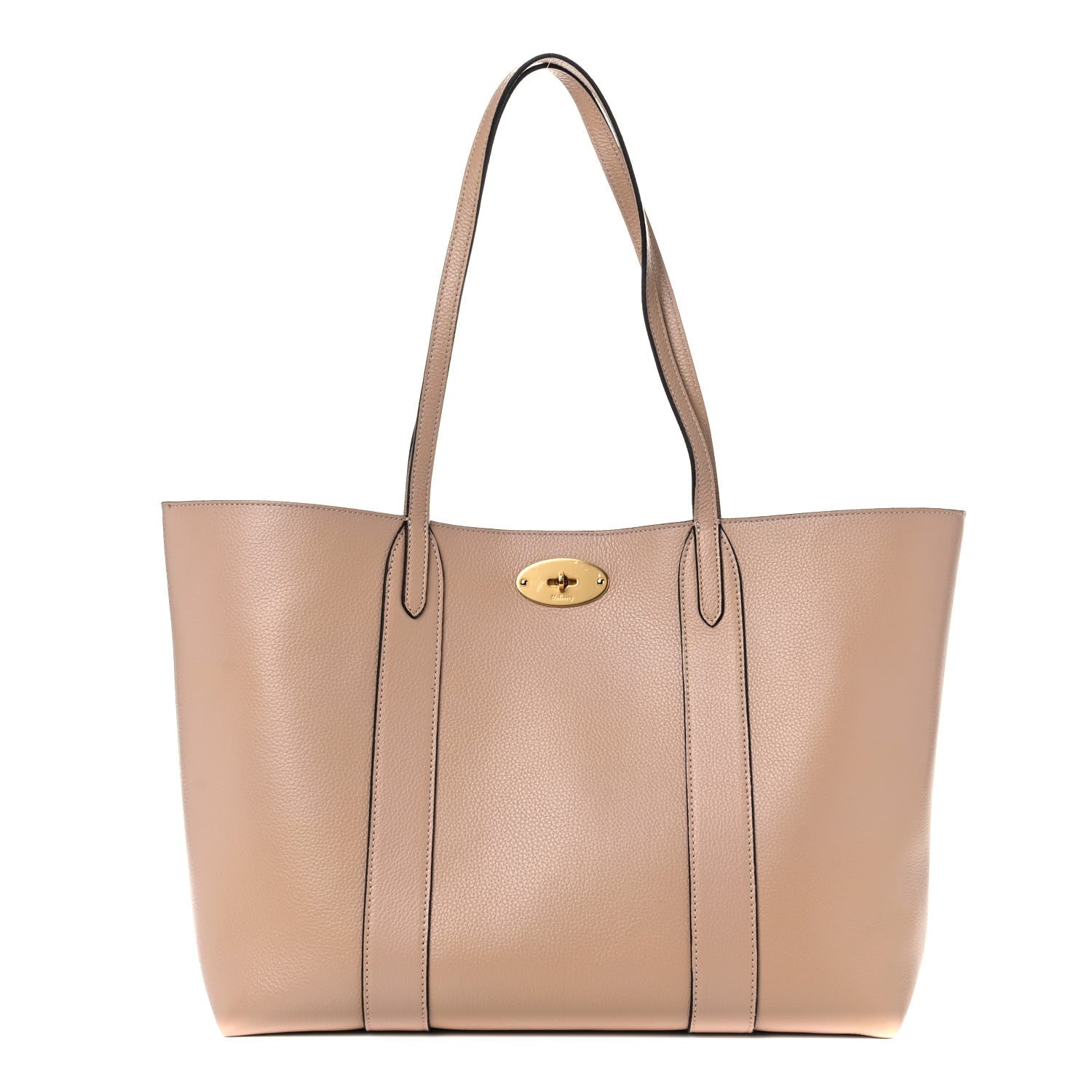 Mulberry Small Classic Grain Bayswater Tote Rosewater 1 of 10