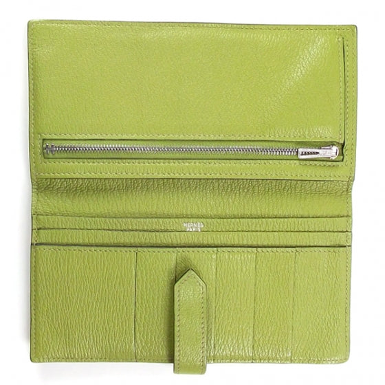 Courchevel Bearn Twofold Wallet Olive