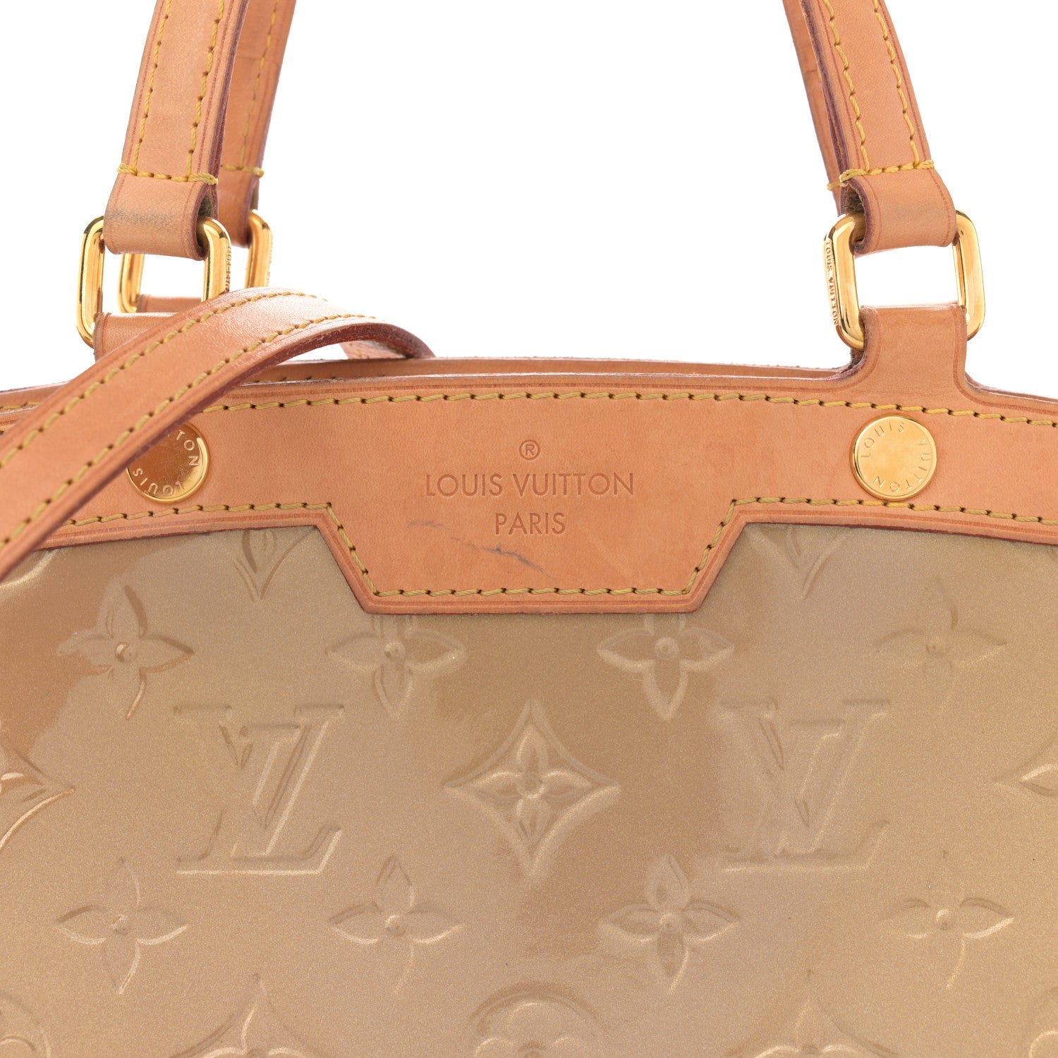 Louis Vuitton Vernis Brea MM Beige Poudre 7 of 13
