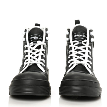 Christian Dior Technical Fabric D-Rise 35mm Boots 38.5 Black 2 of 8