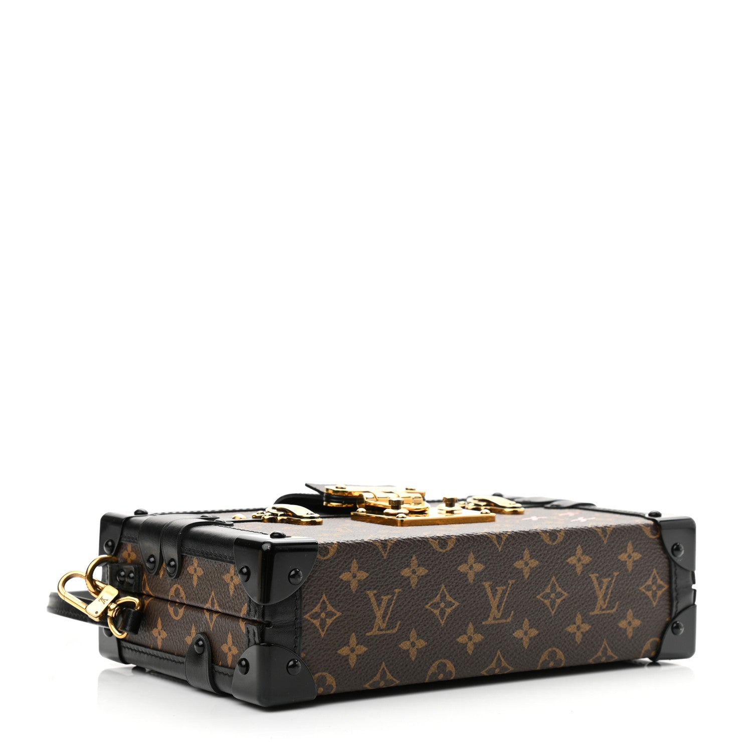 Louis Vuitton Monogram Petite Malle Black 4 of 11