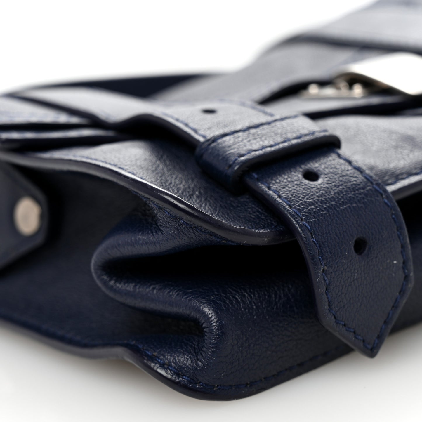 Lambskin PS1 Mini Crossbody Bag Indigo