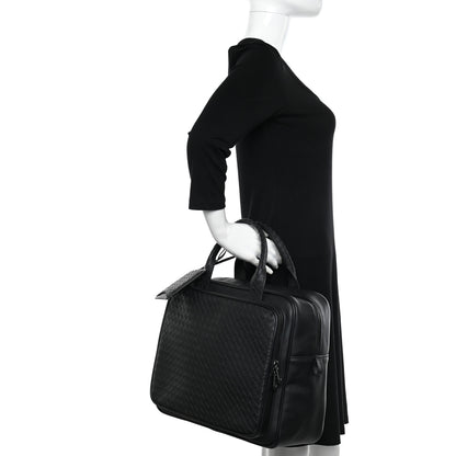 Bottega Veneta Intrecciato VN Travel Bag Nero Black 2 of 11