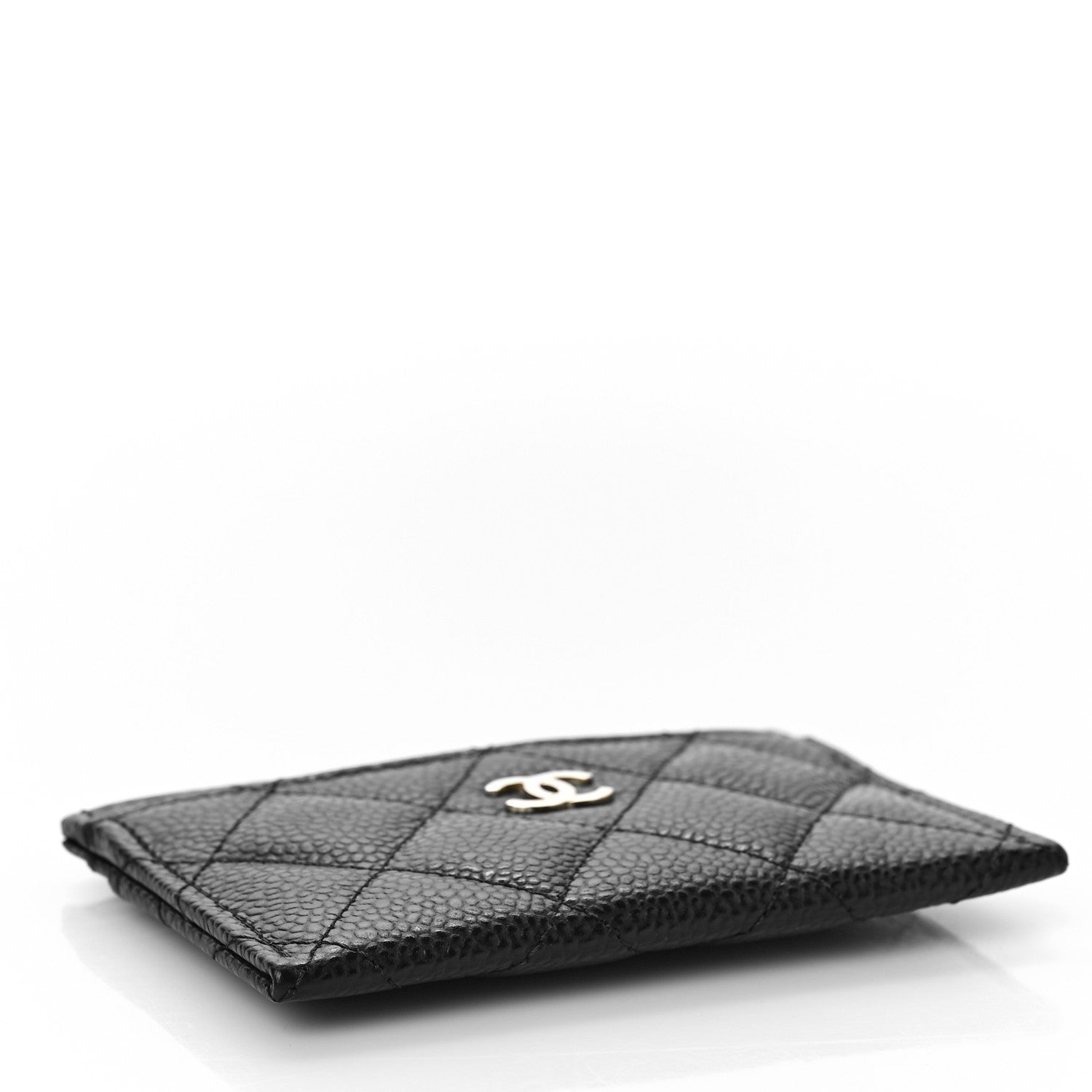 Chanel Caviar Quilted Card Holder Black 4 of 11