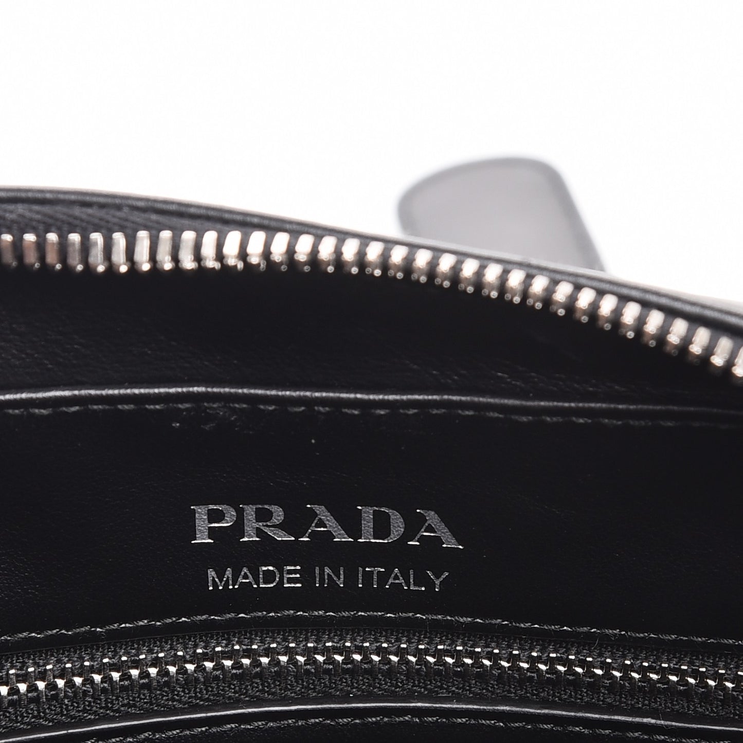 Soft Calfskin Diagramme Crossbody Bag Black