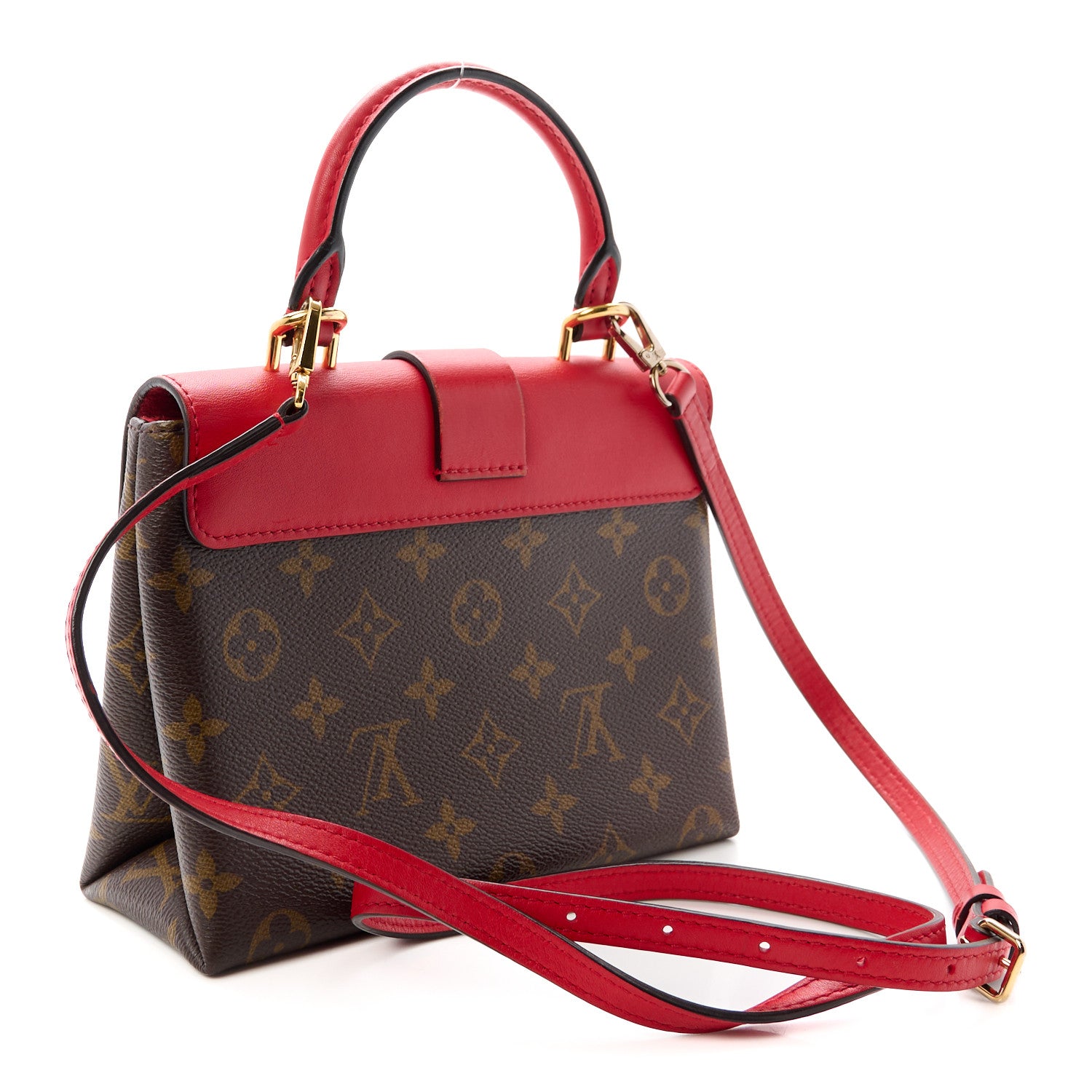 Louis Vuitton Monogram Locky BB Coquelicot 3 of 9