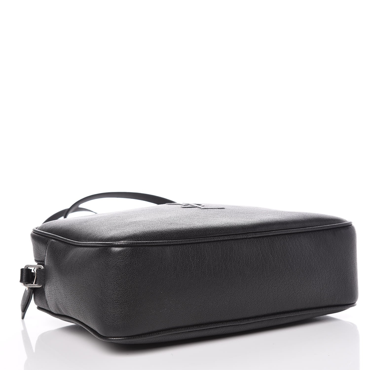 Saint Laurent Lambskin Monogram Small Lou Camera Bag Black 4 of 9