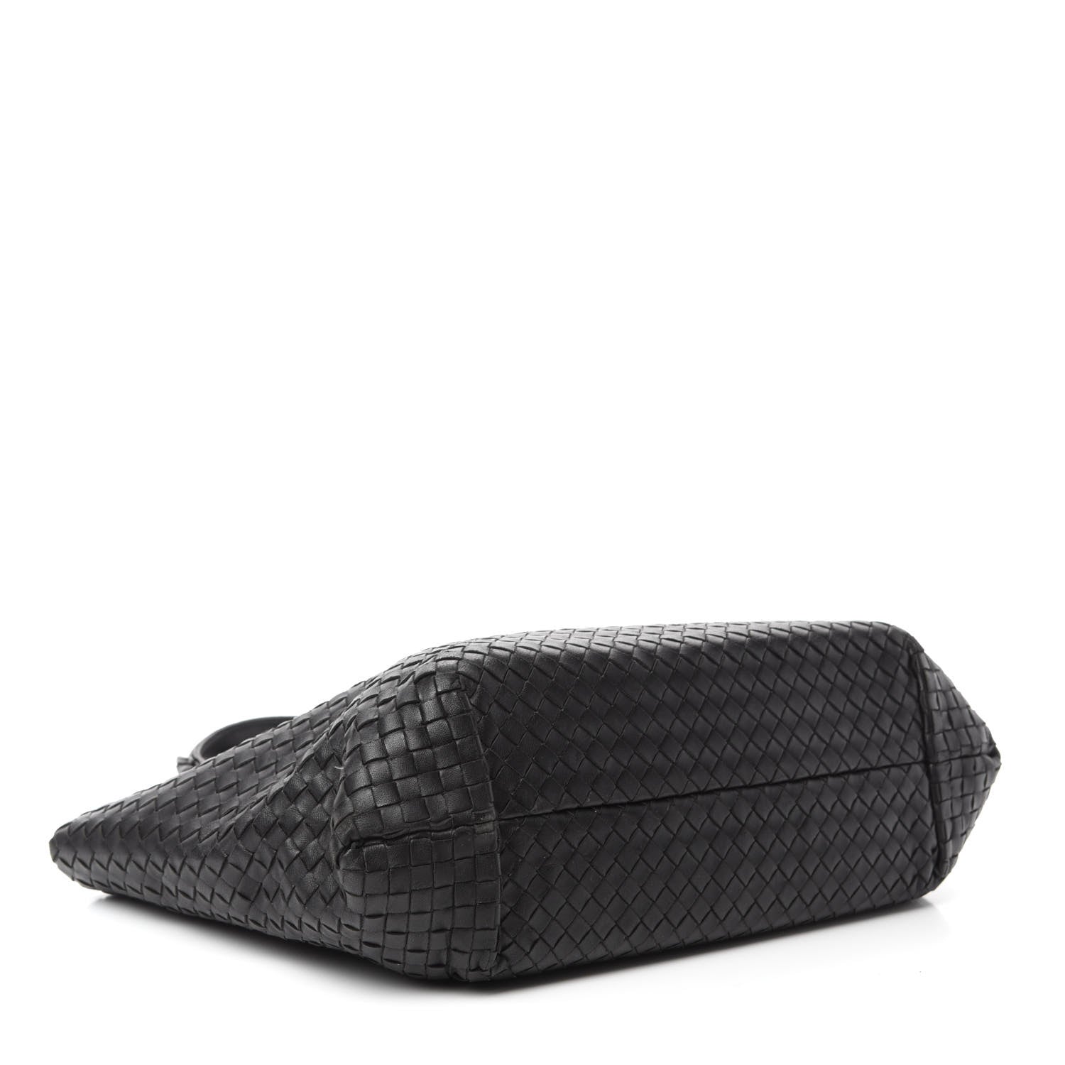 Bottega Veneta Nappa Intrecciato Large Capri Tote Black 4 of 12