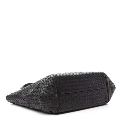Bottega Veneta Nappa Intrecciato Large Capri Tote Black 4 of 12