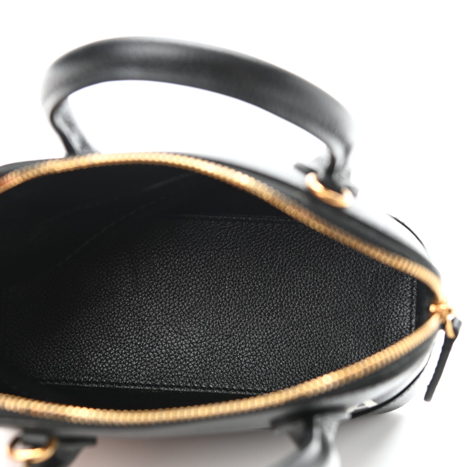 Balenciaga Grained Calfskin XXS Ville Top Handle Bag Black 5 of 11