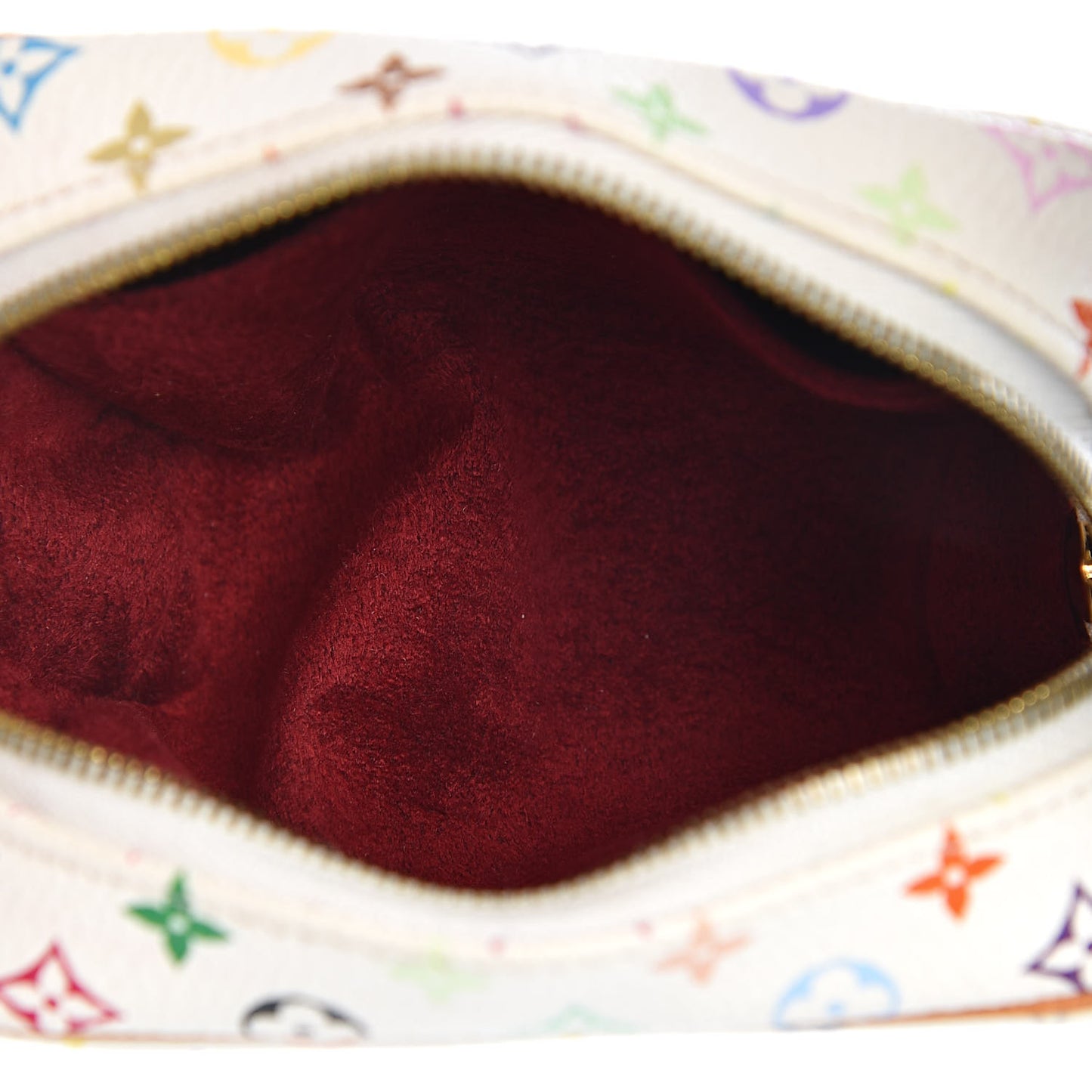 Monogram Multicolor Trousse Wapity White