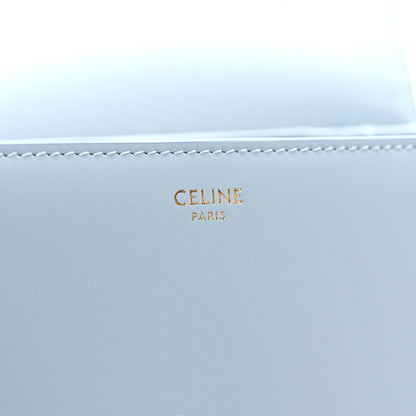 Celine Shiny Calfskin Teen Triomphe Ice Blue 6 of 8