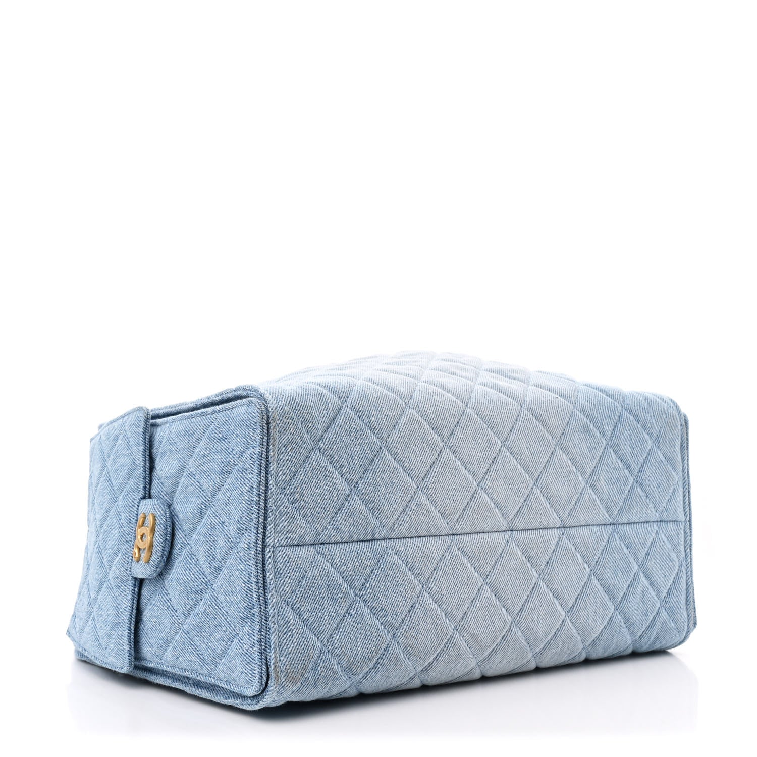 Chanel Washed Denim Quilted Medium Chanel 25 Handbag Blue 1674761