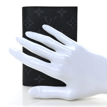 Louis Vuitton Monogram Eclipse Passport Cover 2 of 6