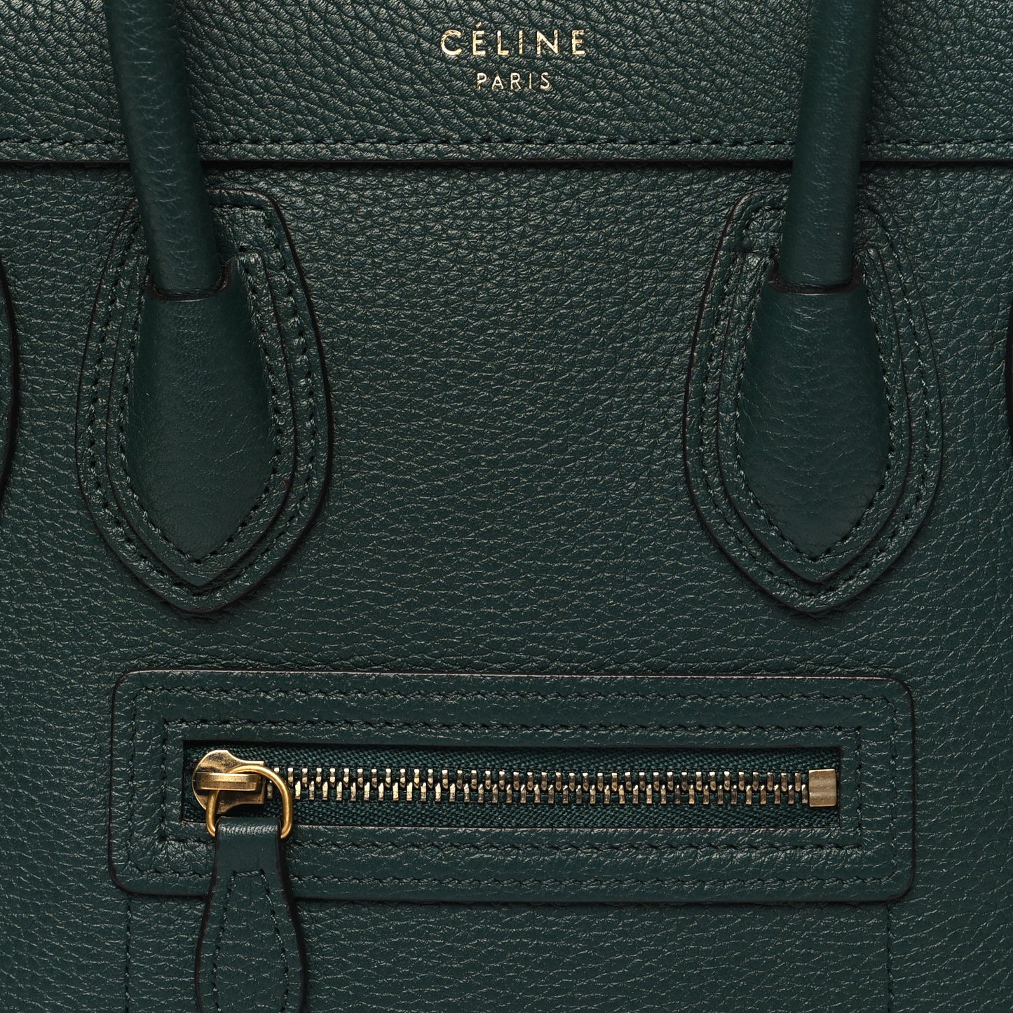Drummed Calfskin Nano Luggage Amazone