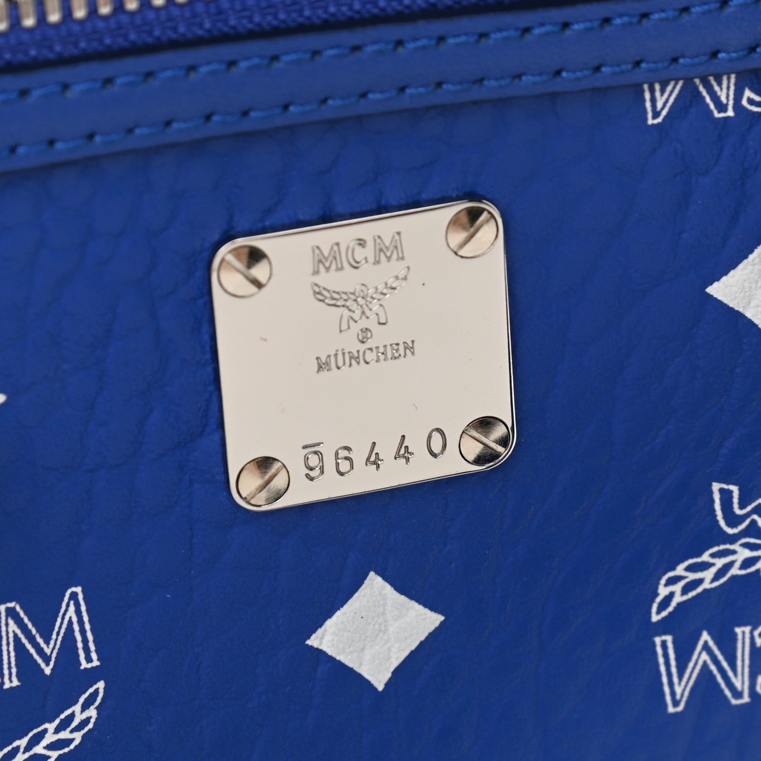 MCM Visetos X-Mini Crossbody Bag Surf The Web 6 of 8
