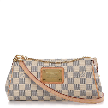 Louis Vuitton Damier Azur Eva Clutch 1 of 9