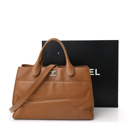 Chanel Caviar Medium Cerf Executive Shopper Tote Dark Beige 11 of 11