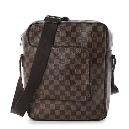 Louis Vuitton Damier Ebene Olav MM Messenger Bag 1 of 8