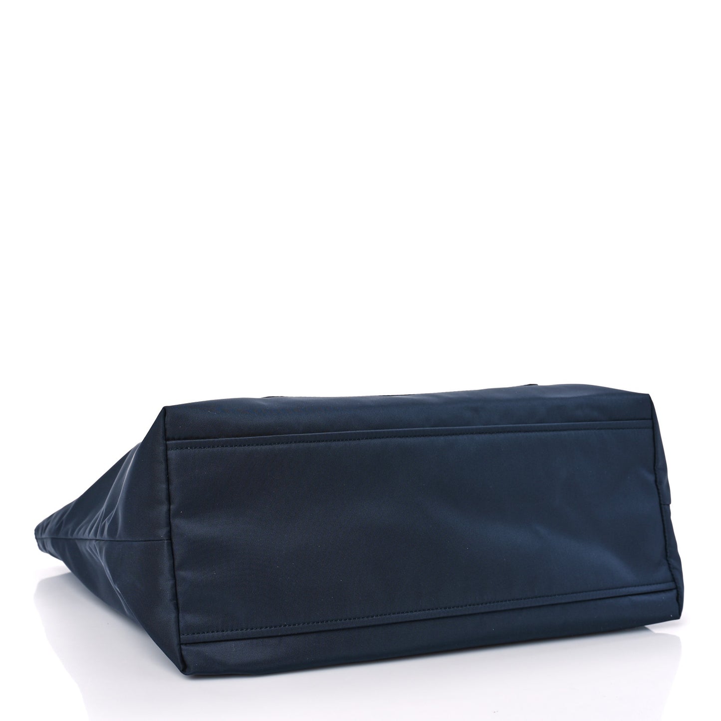 Tessuto Nylon Saffiano Tote Navy
