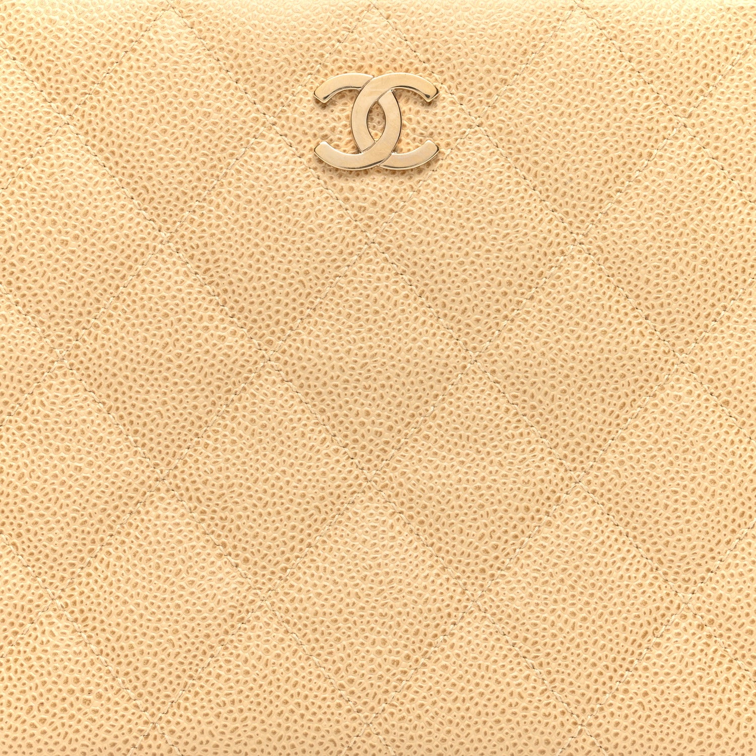 Chanel Caviar Quilted Tote Beige 8 of 15