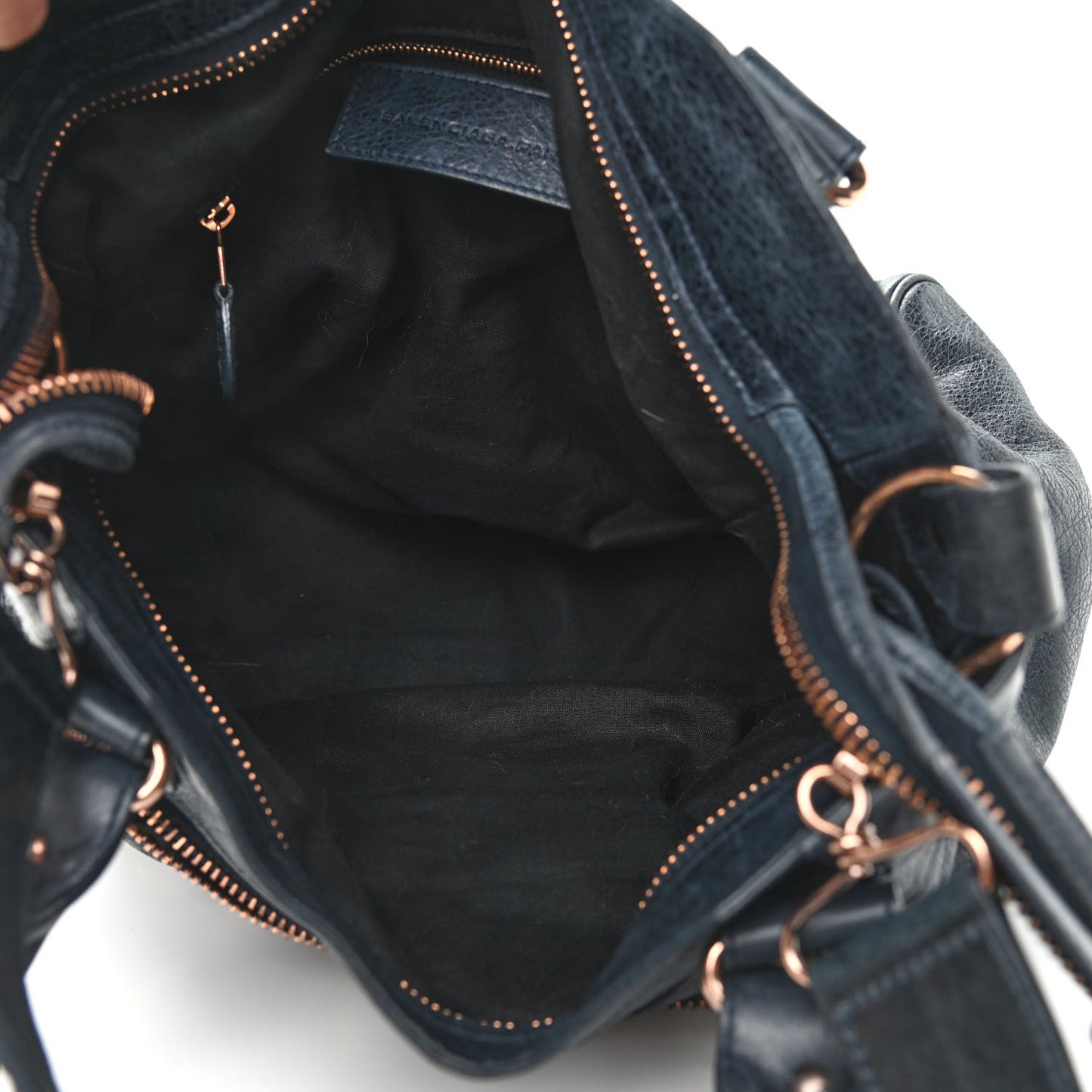 Agneau Giant 21 Rose Gold Hardware Velo Dark Night