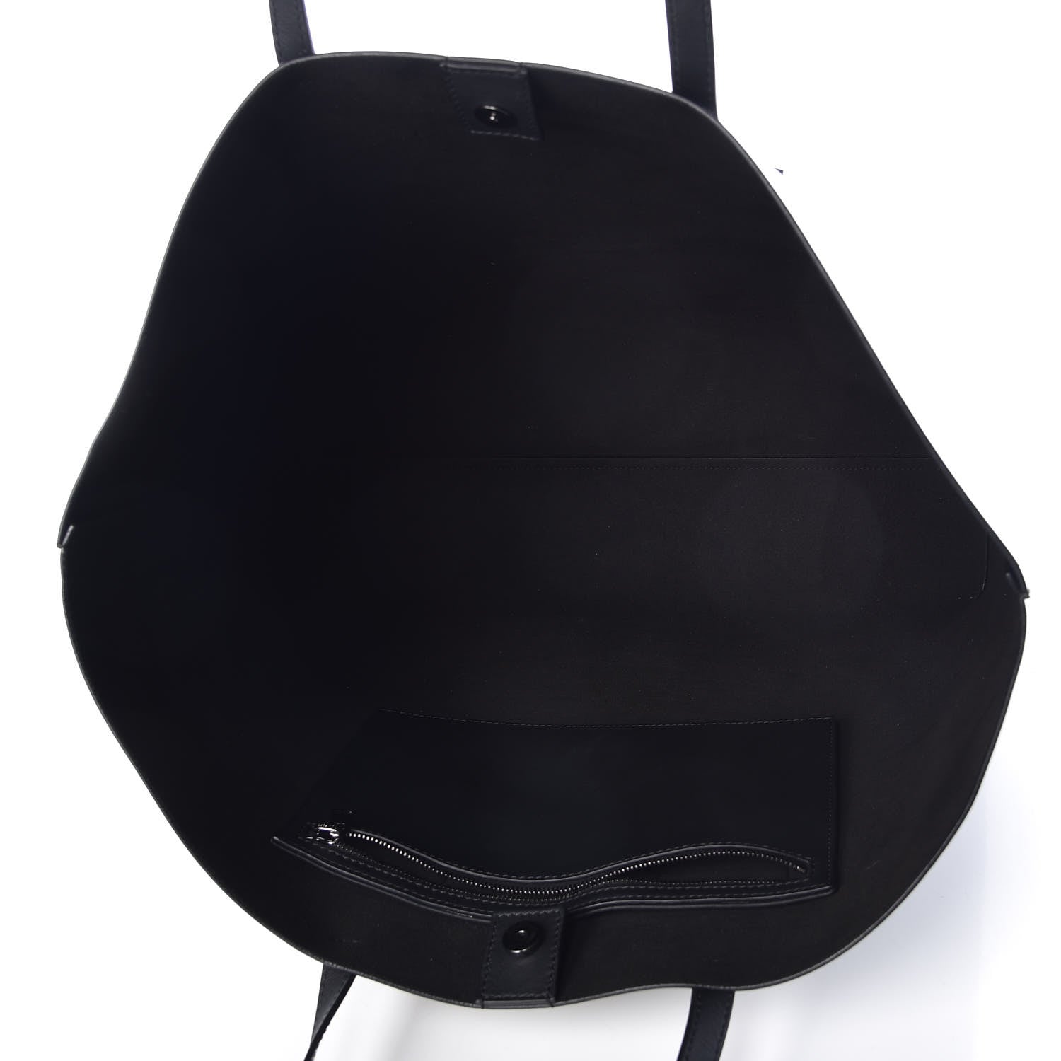 Tom Ford Laminated Calfskin Medium T Tote Anthracite 5 of 11