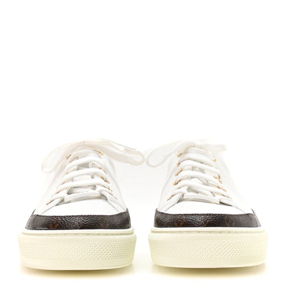 Louis Vuitton Monogram Womens Stellar Sneakers 39.5 White 3 of 9