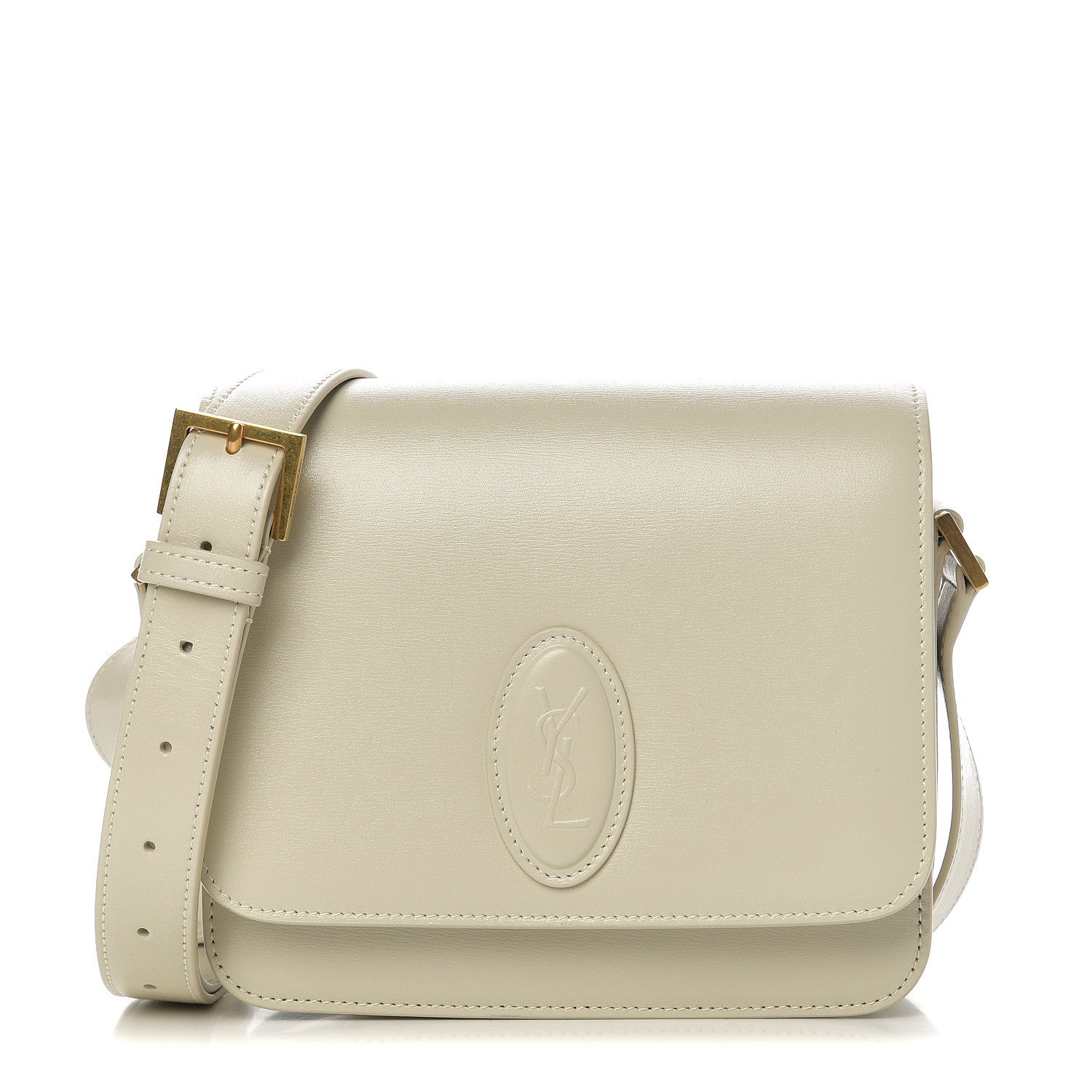 Saint Laurent Calfskin LE 61 Small Shoulder Bag Blanc Vintage 1 of 9