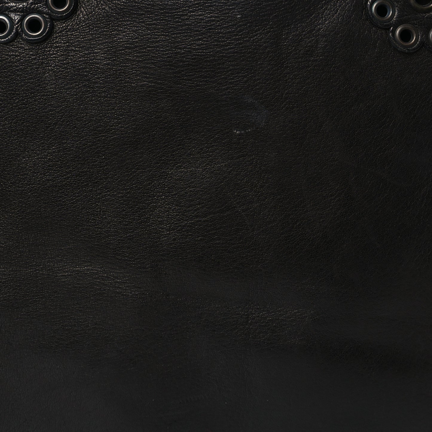 Soft Calfskin Studded Tote Black