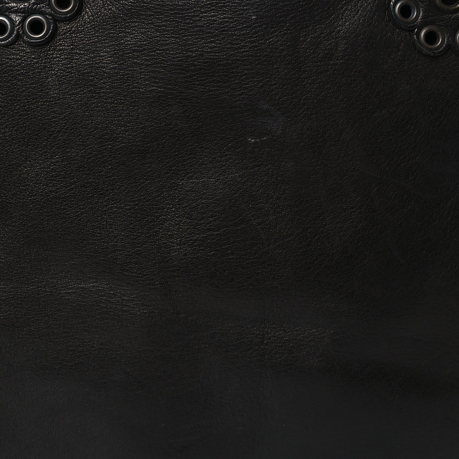 Prada Soft Calfskin Studded Tote Black 9 of 9