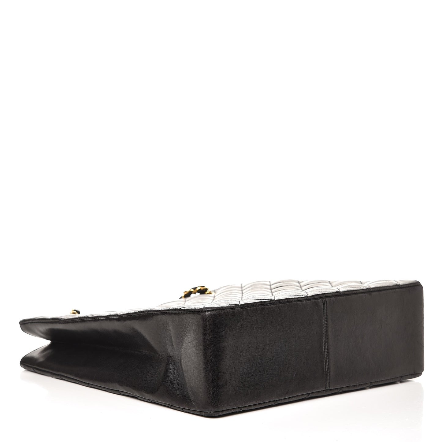 Lambskin Quilted Shoudler Bag Black
