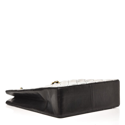 Chanel Lambskin Quilted Shoudler Bag Black 4 of 7