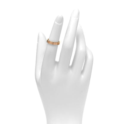 Cartier 18K Yellow Gold 3.5mm LOVE Wedding Band Ring 49 4.75 2 of 5