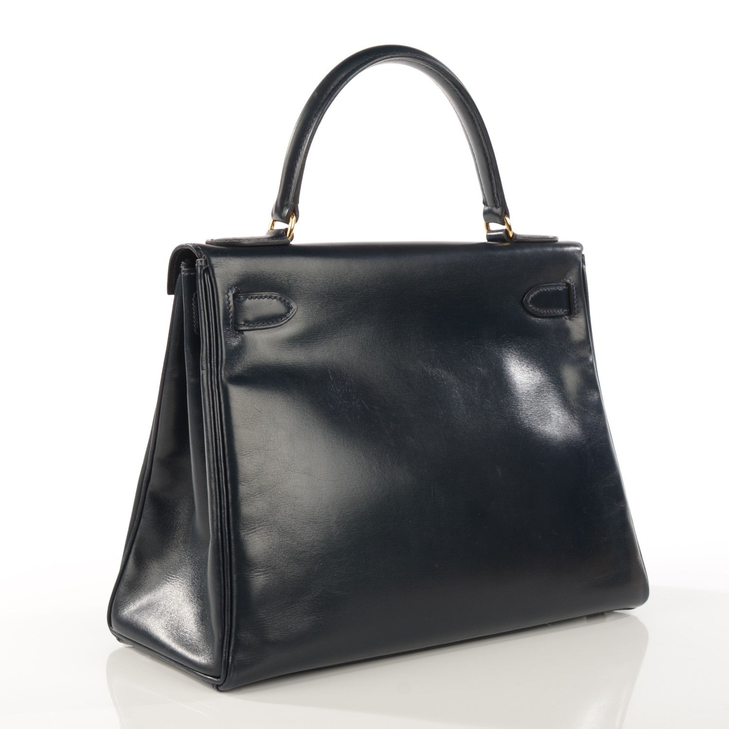 Hermes Box Kelly Retourne 28 Indigo 3 of 17