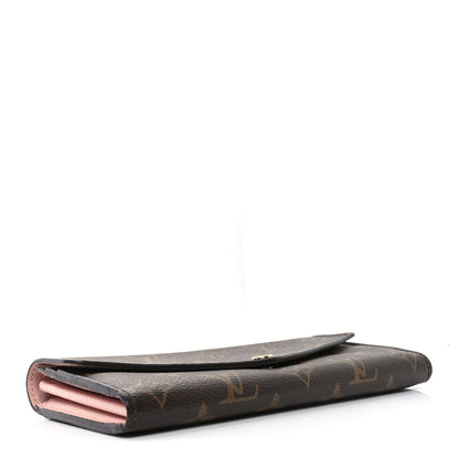 Louis Vuitton Monogram Sarah Wallet NM Rose Ballerine 4 of 7