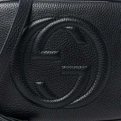 Gucci Pebbled Calfskin Small Soho Disco Bag Black 9 of 12