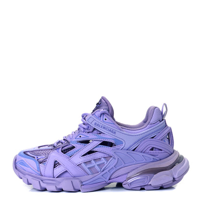 Balenciaga Rubber Mesh Full Color Womens Track.2 Open Sneakers 37 Lilac 1 of 16