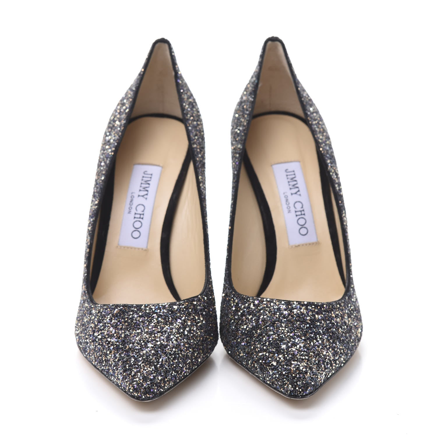 Jimmy Choo Coarse Glitter Romy 100 Pumps 38 Multicolor 2 of 8
