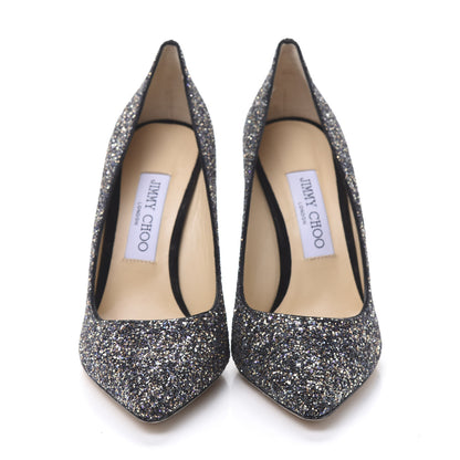 Jimmy Choo Coarse Glitter Romy 100 Pumps 38 Multicolor 2 of 8