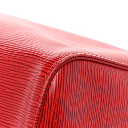 Louis Vuitton Epi Keepall 45 Castillan Red 18 of 21