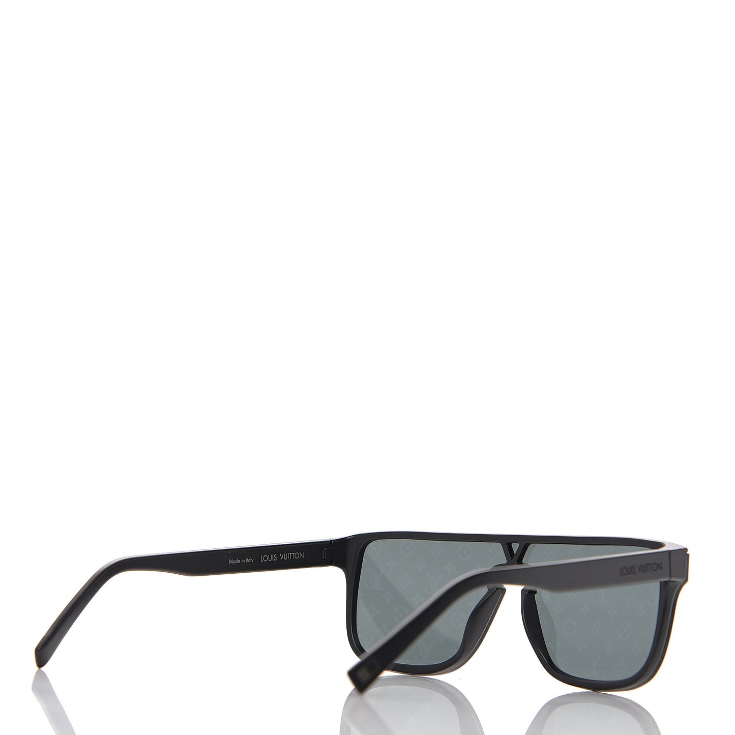 Acetate LV Waimea Square Sunglasses Z1082W Black