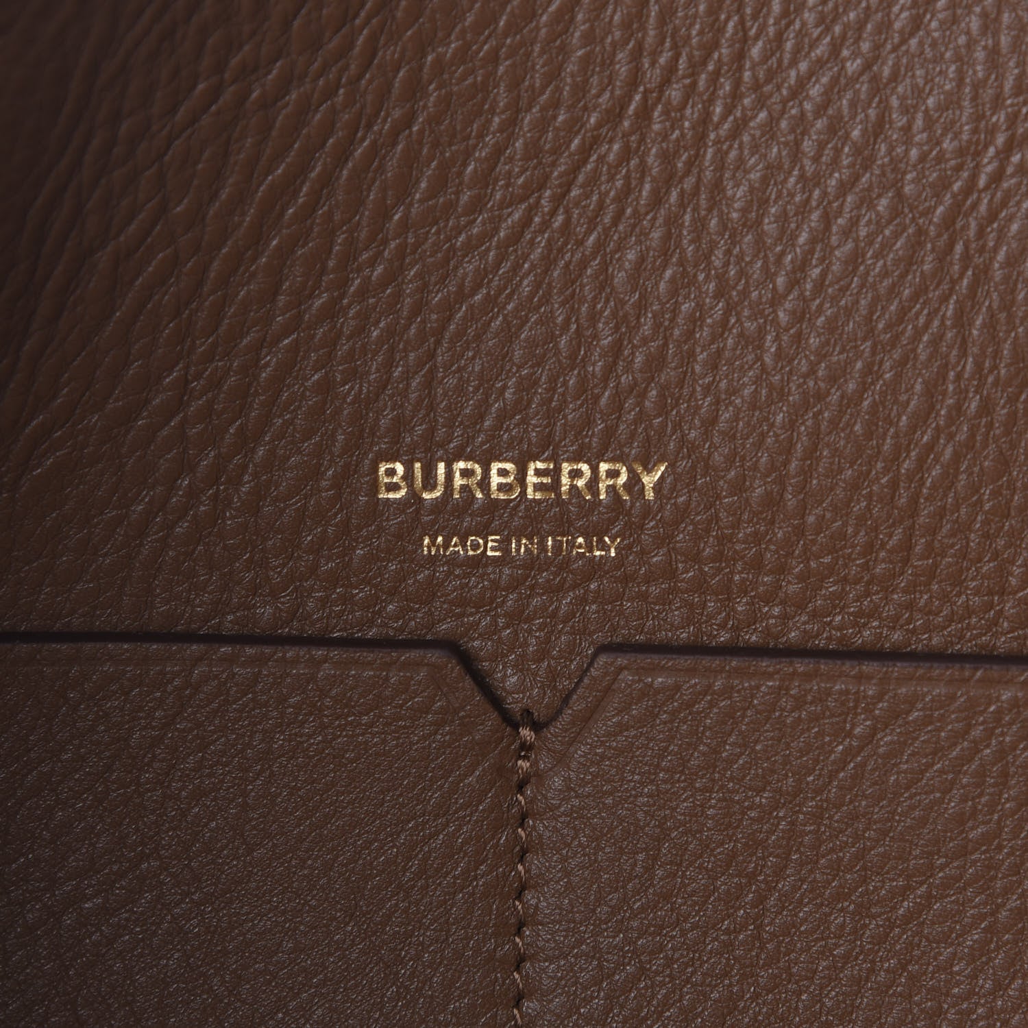 Burberry Calfskin Medium Society Tote Dusty Caramel 6 of 10