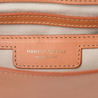 Mansur Gavriel Calfskin Flap Crossbody Bag Cammello 6 of 9
