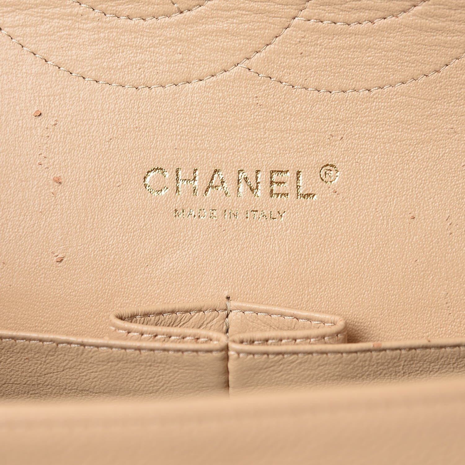Chanel Caviar Quilted Jumbo Double Flap Beige Clair 6 of 15