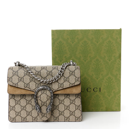 Gucci GG Supreme Monogram Mini Dionysus Shoulder Bag Taupe 13 of 13
