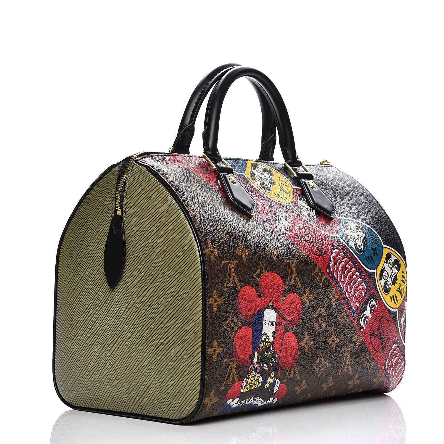 Louis Vuitton Monogram Kabuki Speedy 30 3 of 6