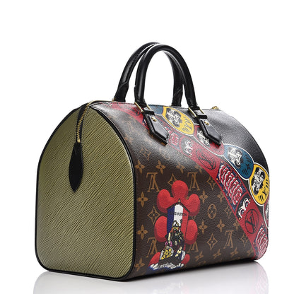 Louis Vuitton Monogram Kabuki Speedy 30 3 of 6
